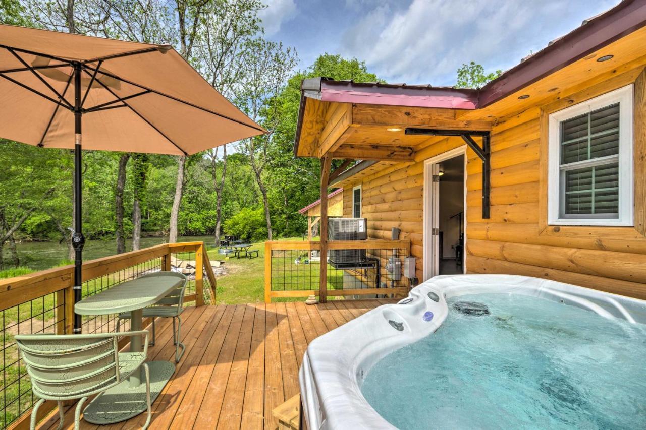 Cozy Cabin On Tuckasegee River - Near Bryson City Exterior foto